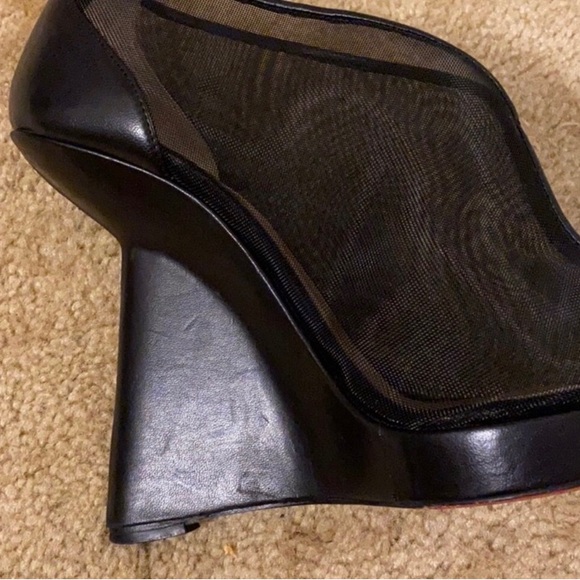 🌹 Christian Louboutin Janet Wedges Booties 🌹 - Picture 8 of 10